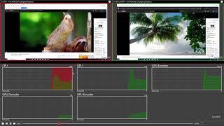 2vCPU vs GPU when running a 4K YouTube video