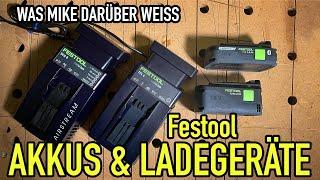 Festool Akkus & Ladegeräte - eine 18V Übersicht mit Infos & Tipps - Mikes Toolshop