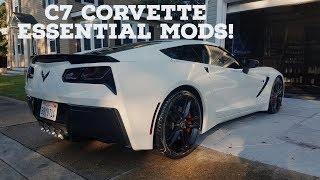 C7 CORVETTE ESSENTIAL MODS!