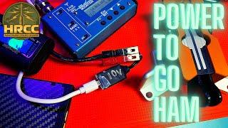 Powering QRP Ham Radio with USB Battery Banks