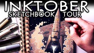 INKTOBER SKETCHBOOK TOUR 2020