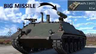 RakJPz 2 (HOT) - The best Missile Sniper at 8.3? (War Thunder)