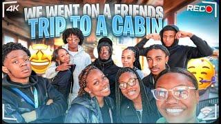 COUPLES/FRIENDS CABIN TRIP VLOG🪵 (Our First Group Trip Together!) and this happened .....