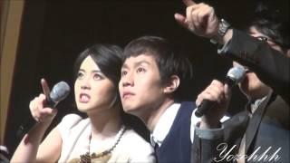 Jung Woo & Go Ara Moments @ Reply 1994 concert