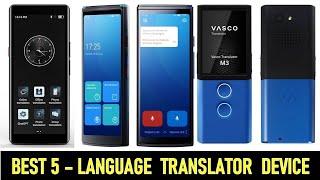 Top 5 Best Language Translator Device Review   2024