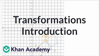 Introduction to transformations | Transformations | Geometry | Khan Academy