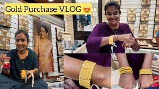 My Marriage Gold Purchase VLOG  | GRT savings plan details  #poojaskitchen #goldsavings