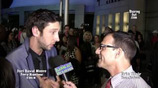 Joel David Moore talks w Eric Blair about playing Joey Ramone in the CBGB movie 2013