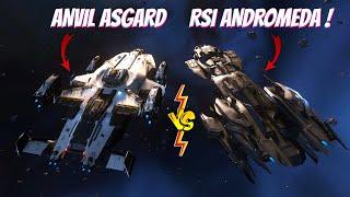 Anvil Asgard vs RSI Andromeda - The Ultimate Daily Driver?