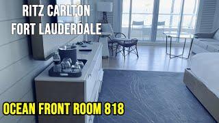 Ritz Carlton Ocean Front Room 818 Fort Lauderdale Florida