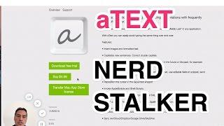 aText a $4.99 alternative to TextExpander, demo / tutorial