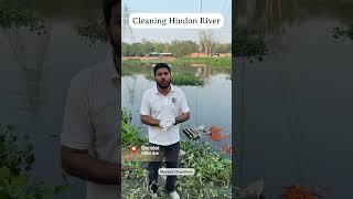 Do not throw flower garlands in Hindon River #yamuna #yamunariver #river #hindonriver #ghaziaba...