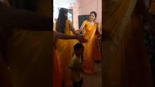 Love  Marriage couple Haldi Bhojpuri Song Dance