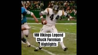 Epic Chuck Foreman MN Vikings Football Highlights #minnesotavikings #nfl #highlights #football