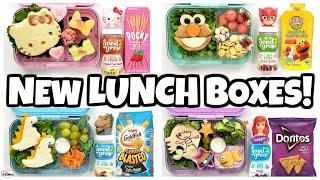 NEW LUNCH BOXES! + Fun Sandwiches  NO COOKING REQUIRED