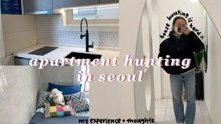 apartment hunting in seoul | one rooms, officetels, prices???