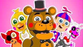  FIVE NIGHTS AT FREDDY'S WORLD THE MUSICAL - FNAF Animation Parody Song