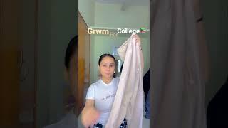 Grwm for college #pinterest #fashionshorts #ideas #grwm #aesthetic #outfitideas