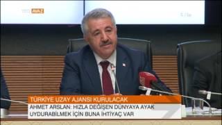 Türkiye Uzay Ajansı Kurulacak - TRT Avaz Haber