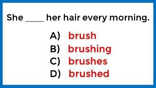 English Grammar Quiz ️ | Take this test to learn and improve your English.