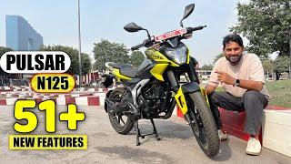 New Bajaj Pulsar N125 Launch With 50+ Features N125 Price & Mileage "Best 125cc Bike In 2024-2025"