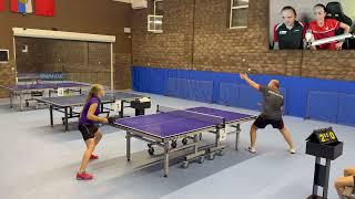 Битва двух КМС за бронзу Рябоконь VS Гармаш #tabletennis