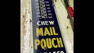 How to clean antique porcelain signs. with ACID. #antique #porelainsigns