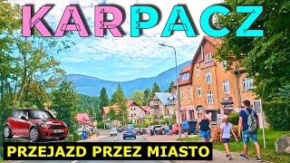 Karpacz Poland 2024 [CC]: Full Karpacz City Summer Drive in 4K