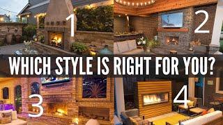 Which Outdoor Fireplace Style is Right For You?