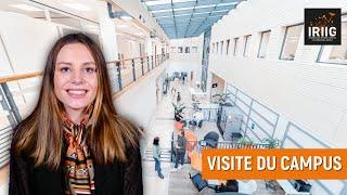 Visite du campus IRIIG avec Caroline !