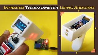 DIY IR Thermometer using Arduino and IR Temperature Sensor | Arduino Project | Engineering Project