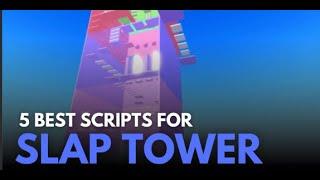 jugando a slap tower con nacho roblox