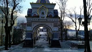 Николаевские триумфальные ворота (Арка Цесаревича).   Arch of the Tsesarevich.