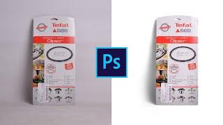 How to make a white background on a product photo in Photoshop