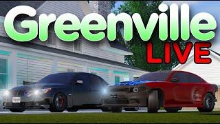 DON'T ASK ABOUT UPDATE! Chill Car Meet Stream (Greenville Roblox) - Live