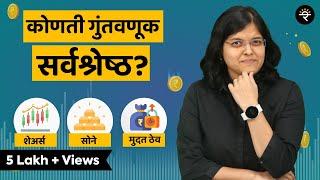 कोणती गुंतवणूक सर्वश्रेष्ठ?  | भाग - ५७ | CA Rachana Ranade