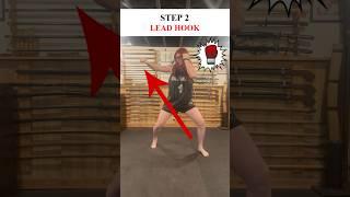 How To Do a STRAIGHT CROSS + LEAD HOOK  #Shorts #Boxing #MMA