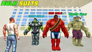 Stealing Every HULK SUIT in INDIAN BIKES DRIVING 3D