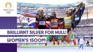 Brilliant Silver for Hull!  | Women's 1500m | #Paris2024 Highlights