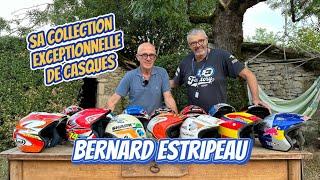 La collection exceptionnelle de Casques Trial de Bernard Estripeau !