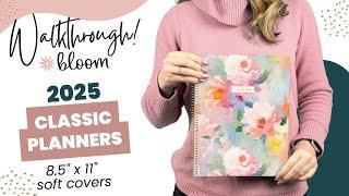 2025 Soft Cover Planner, 8.5" x 11" - bloom Daily Planners ®