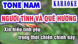 Người Tình Và Quê Hương Karaoke Tone Nam Nhạc Sống Phối Mới Âm Thanh Chuẩn  Nhạc Sống Trần Văn 2025