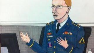 The United States vs. Pvt. Chelsea Manning by Artist Clark Stoeckley