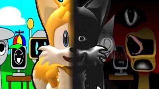 Tails plays - Sprunki (Very scary but i did not cried)