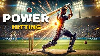 What Is the Secret Behind Power Hitting in Cricket?