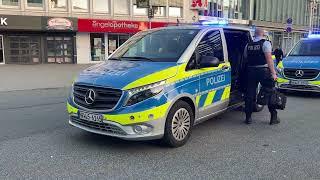 Massiver Polizeieinsatz am Siegener Bahnhof