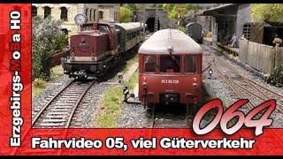 Folge 064 - Fahrvideo 05, viel Güterverkehr und ein VT 2.09 (Deutsch/German)