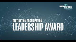 2020 Destination Organization Leadership Award Recipient