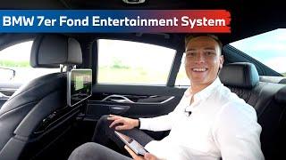 VOGEL AUTOHÄUSER - BMW 7er Fond Entertainment System mit iDrive Bedienung