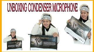 UNBOXING CONDENSER MICROPHONE WITH SHENG MOOHH